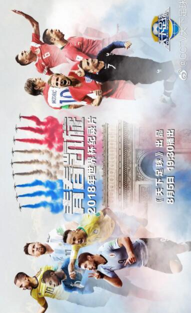 青春凯旋：2018年世界杯纪录片海报